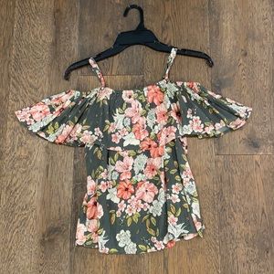 Billabong off the shoulder tank top